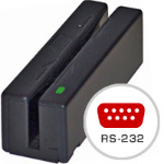 MagTek Mini Swipe Reader (RS-232) magnetic card reader