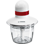 Bosch MMRP1000 electric food chopper 0.8 L 400 W Red, Transparent, White