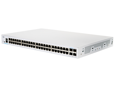 Cisco CBS350-48T-4G Managed L3 Gigabit Ethernet (10/100/1000) 1U Grey