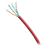 C2G 1000ft (304.8m) TAA-Compliant Cat6 Bulk Unshielded (UTP) Ethernet Network Cable with Solid Conductors-Riser CMR-Rated - Red
