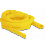 DeLOCK Woven Sleeve self-closing heat-resistant 2 m x 25 mm yellow