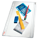 Esselte Pocket Zipsafe 200my A4+