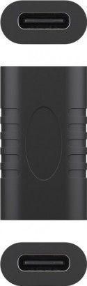 CoreParts MBXUSBC-AC0007 kabelomvandlare (hane/hona) USB-C(F) Svart