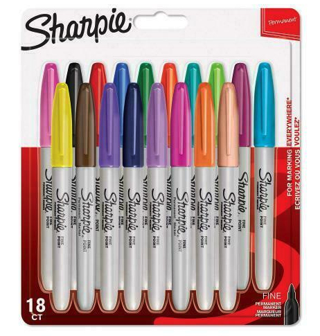 Image of Sharpie Fine marker 18 pc(s) Multicolour Fine tip