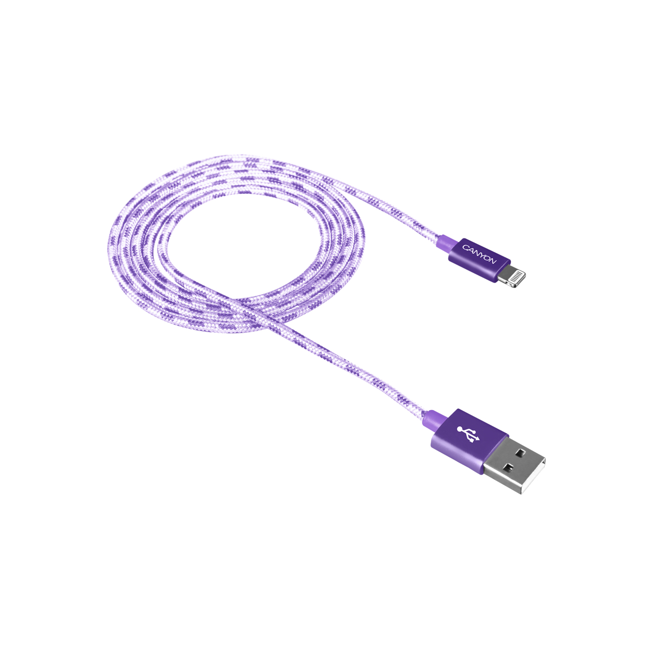 Image of Canyon CA-CNE-CFI3P lightning cable 1 m Purple