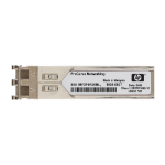 Hewlett Packard Enterprise X120 1G SFP LC LH40 1550nm network transceiver module 1000 Mbit/s