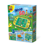 SES Creative Wrap&Go travel games - Four in a row - Dots and boxes - Pack croco