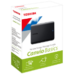 Toshiba Canvio Basics external hard drive 4 TB USB Type-A 3.2 Gen 1 (3.1 Gen 1) Black