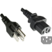 Microconnect PE110618 power cable Black 1.8 m C15 coupler