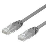 Deltaco TP-60 networking cable Grey 0.5 m Cat6