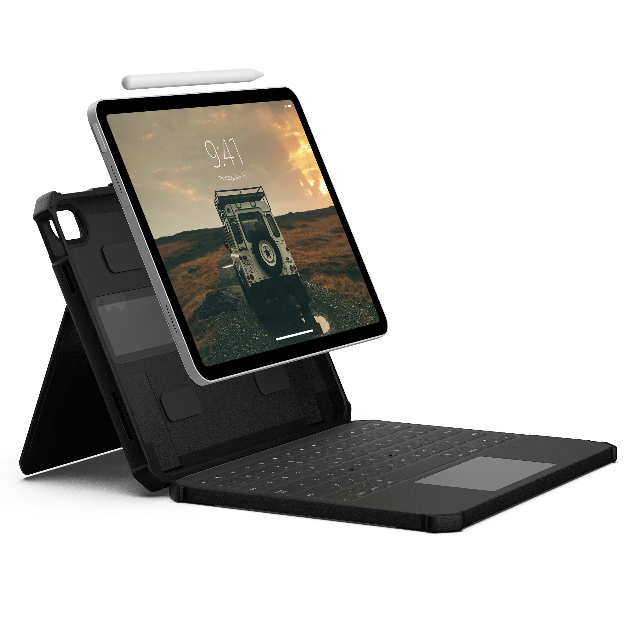 Image of Urban Armor Gear Rugged USB-C Keyboard iPad 11" (A16)(11th Gen. 2