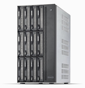 TerraMaster T12-500 Pro NAS Mini Tower IntelÂ® Coreâ„¢ i7 16 GB DDR5 0 TB Grey