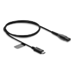 DeLOCK 91792 power cable Black 1 m USB C 2-pin