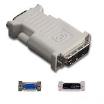 Belkin F2E4162 cable gender changer DVI-I HD D-Sub (HD-15) Gray