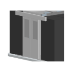 Vertiv Knürr 030291538 rack-toebehoren Deur