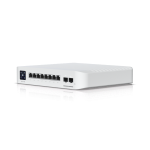 Ubiquiti | USW-Pro-8-PoE | UniFi 8 Port (6x 1G PoE+ Ports and 2x 1G PoE++ Ports) Pro Gigabit Managed PoE+ Layer 2 Switch, with Layer 3 Features, with 2 SFP+ Ports, Wall Mount