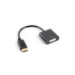 Lanberg AD-0007-BK video cable adapter 0.1 m DisplayPort DVI-D Black