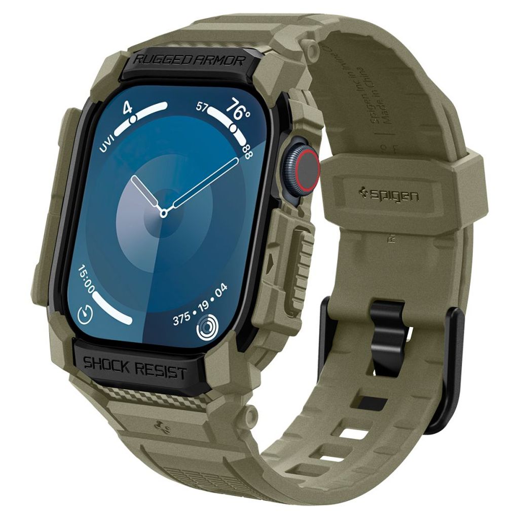 EU Product - Rugged Armor Pro Watch Strap for Apple Watch 10 (46 mm) - Green thumbnail