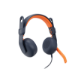 Logitech 981-001362 headphones/headset Wired Head-band Education USB Type-A Blue, Orange