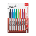 Sharpie 32730PP permanent marker Fine tip Black, Blue, Green, Lime, Magenta, Orange, Red, Turquoise 8 pc(s)