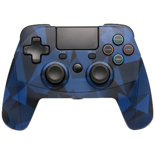 Snakebyte 4 S Wireless Blue, Camouflage Bluetooth/USB Gamepad Analogue / Digital PlayStation 4, Playstation 3