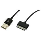 LogiLink UA0094 USB-kabel 0,1 m USB A 0,48 Gbit/s Zwart