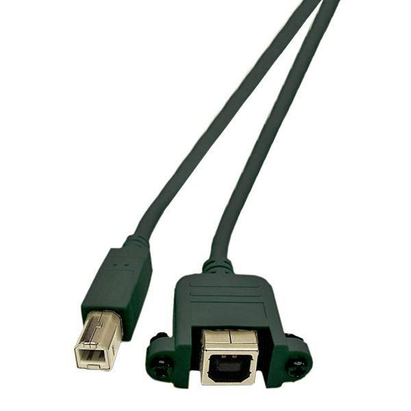 Microconnect Black Usbabf1panel2 Usb Cable Usb 2.0 1.8 M Usb A Usb B