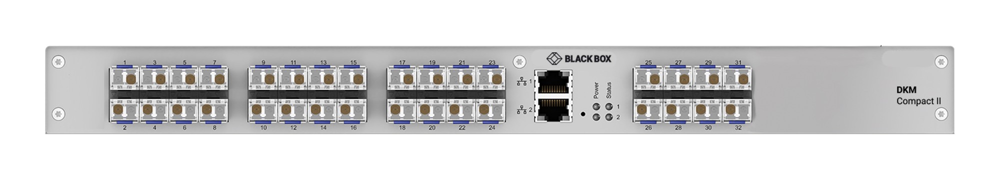 Black Box ACXC32F-3G KVM switch Rack mounting Black. Grey