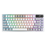 ASUS ROG Azoth keyboard Gaming USB + RF Wireless + Bluetooth White