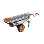 WORX WG050 hand truck Metal