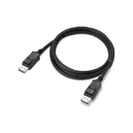 Lenovo 4X91U92142 DisplayPort kabel 1,8 m Zwart