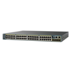 Cisco Catalyst C2960S48LPDL, Refurbished Managed L2 Gigabit Ethernet (10/100/1000) Power over Ethernet (PoE) 1U Black
