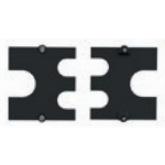 Bachmann 917.082 cable gland Black 3 pc(s)