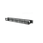 Origin Storage Cable Management Tray 1U black - for 19in Racks