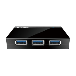 D-Link DUB-1340 USB 3.2 Gen 1 (3.1 Gen 1) Micro-B Black