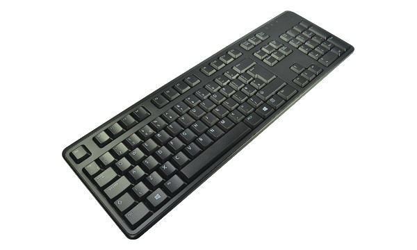 2-Power ALT263890B keyboard USB QWERTY UK English Black