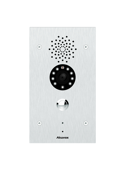 Image of Akuvox E21V video intercom system 2 MP Satin steel, Stainless steel