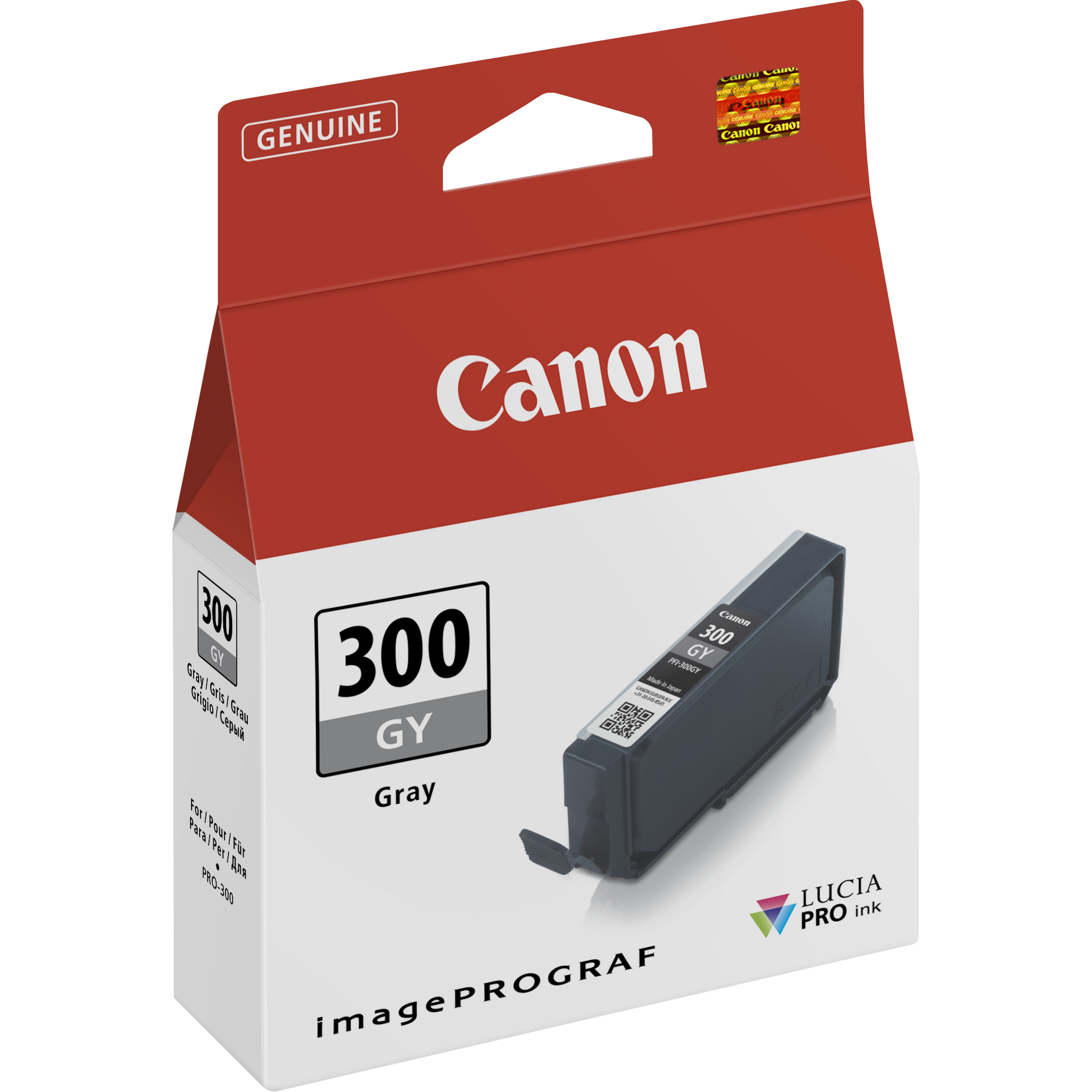 Image of Canon 4200C001/PFI-300GY Ink cartridge gray 14,4ml for Canon IPF...