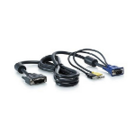 HPE AF613A - 1x4 KVM Console 6ft USB Renew Cable