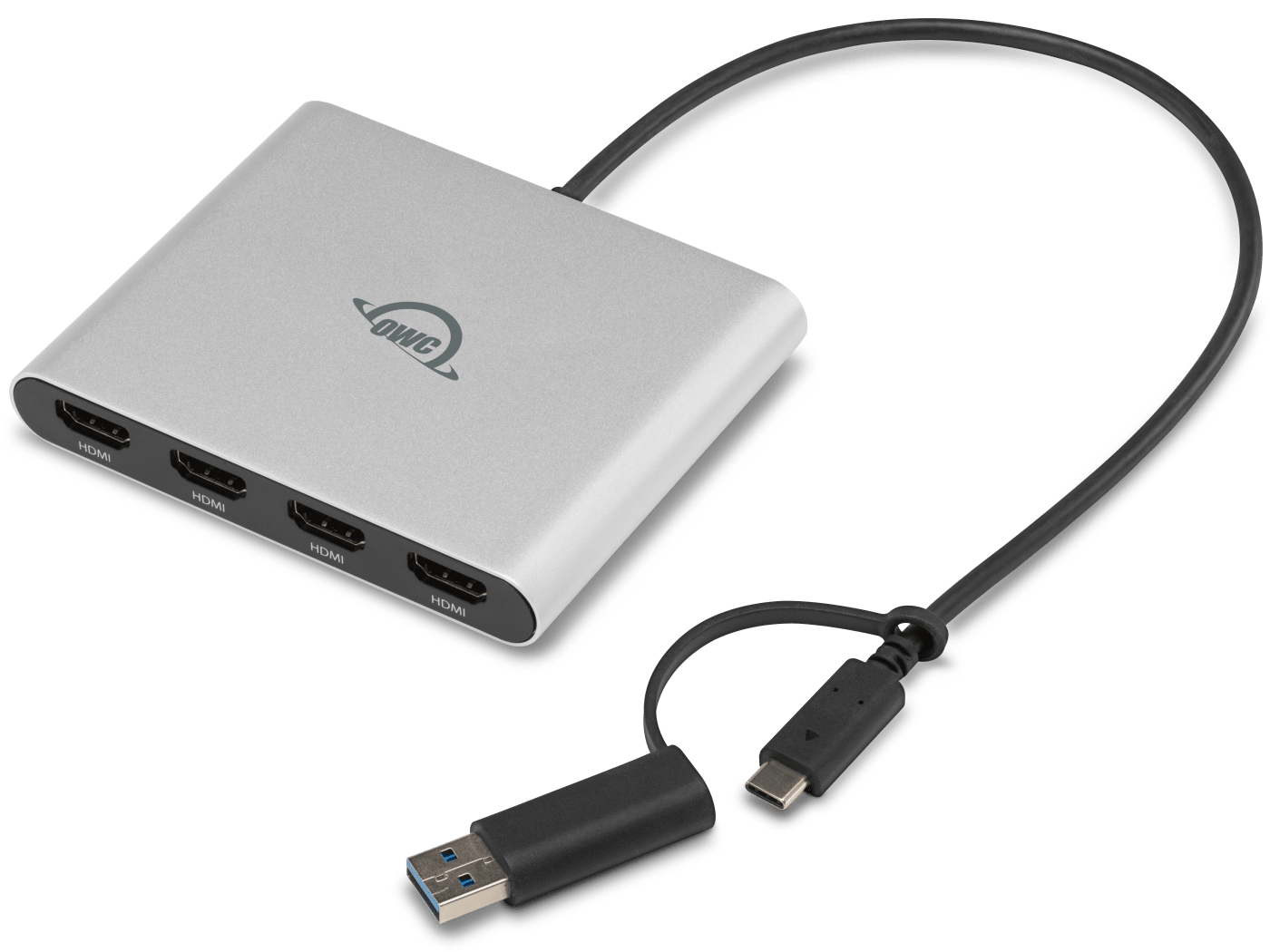 OWC OWCCADPDL4HDMI USB graphics adapter 3840 x 2160 pixels Silver