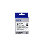 Epson Transparent Tape - LK-3TBN Clear Blk/Clear 9/9