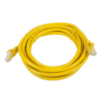 Monoprice 11244 networking cable Yellow 119.7" (3.04 m) Cat5e U/UTP (UTP)