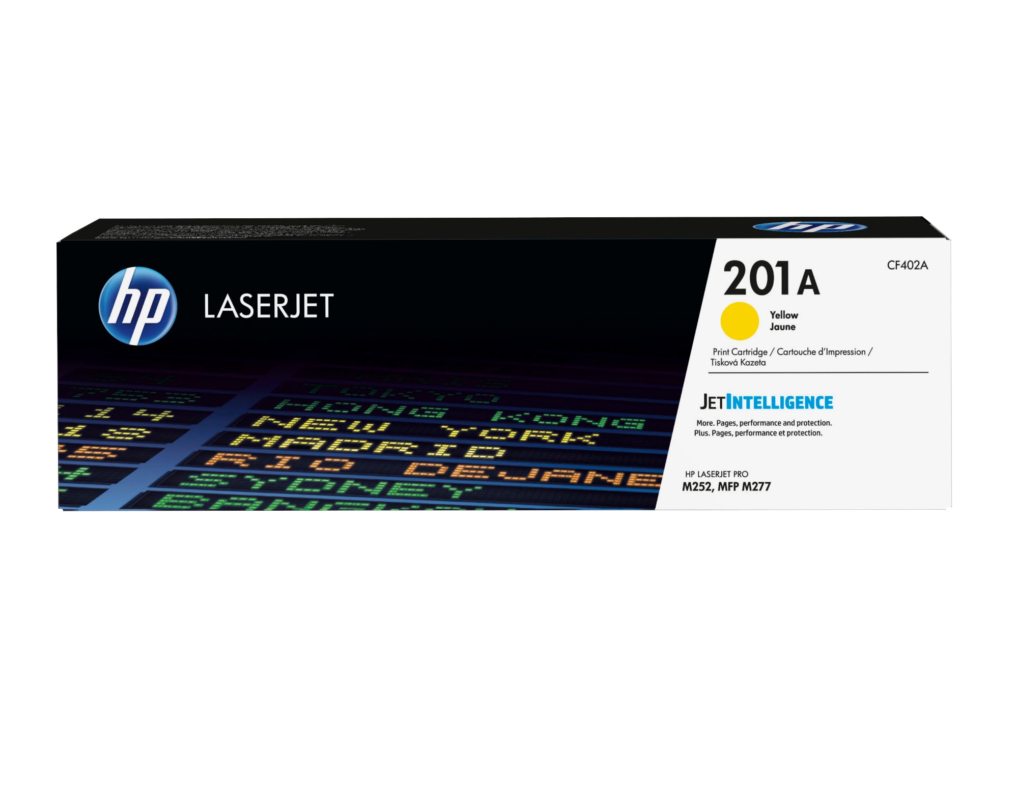 HP CF402A/201A Toner cartridge yellow, 1.33K pages ISO/IEC 19752 for HP Pro M 252