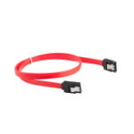 Lanberg CA-SASA-14CC-0030-R SATA cable 0.3 m SATA 7-pin Red