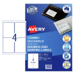 Avery 959411 printer label White Self-adhesive printer label