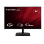 VIEWSONIC 24' Office Ultra Thin Bezel + SuperClear IPS, 2x Speakers, 4ms 100h FHD 1080, HDMI, VGA, 3.5 Audio, Multi-View, Eye Care. VESA 75m, Monitor