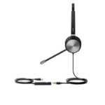 Yealink UH36 Mono Teams Headset Bedraad Hoofdband Kantoor/callcenter USB Type-A Zwart, Zilver