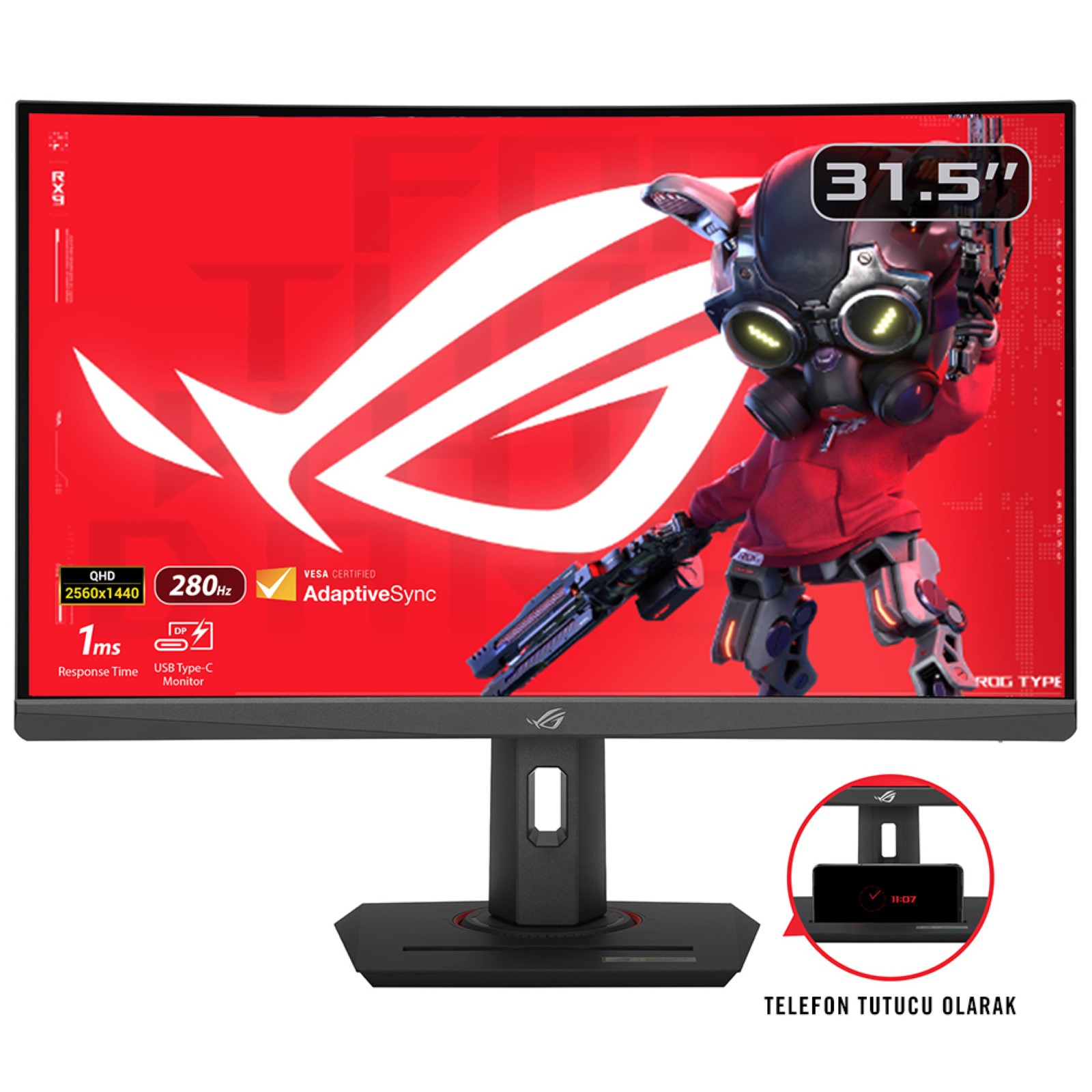 ASUS ROG Strix XG32WCMS computer monitor 80 cm (31.5") 2560 x 144