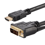 StarTech.com HDMIDVIMM6 video cable adapter 70.9" (1.8 m) HDMI DVI-D Black