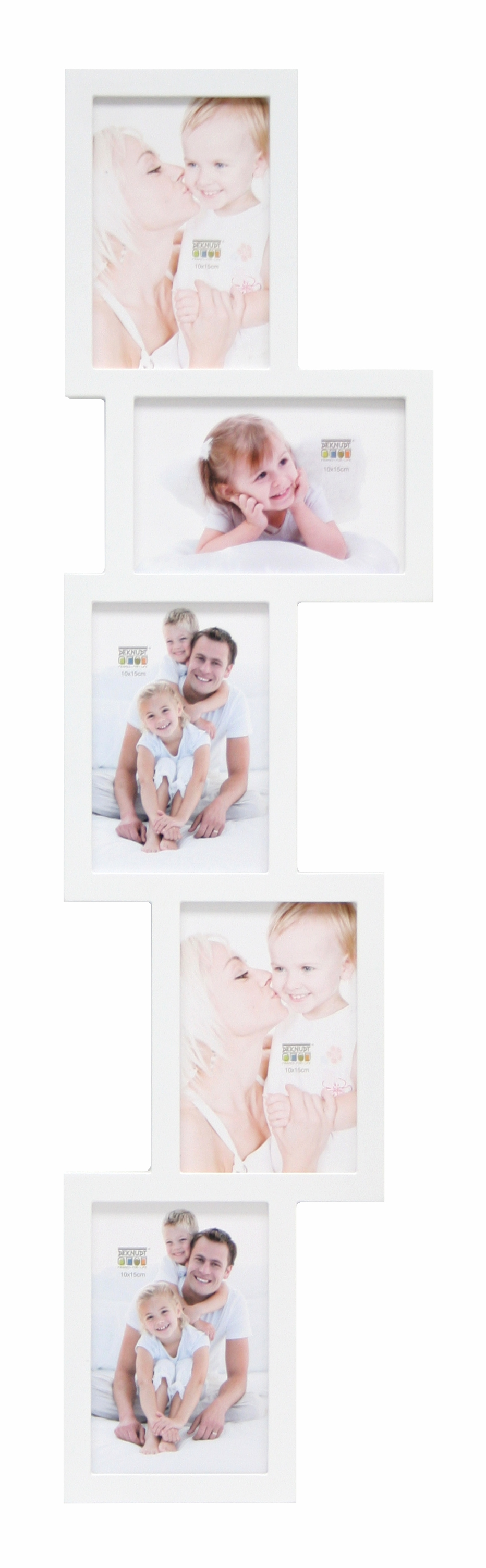 Image of Deknudt S65SX1 - Wood - White - Picture frame set - 10 x 15 cm -...